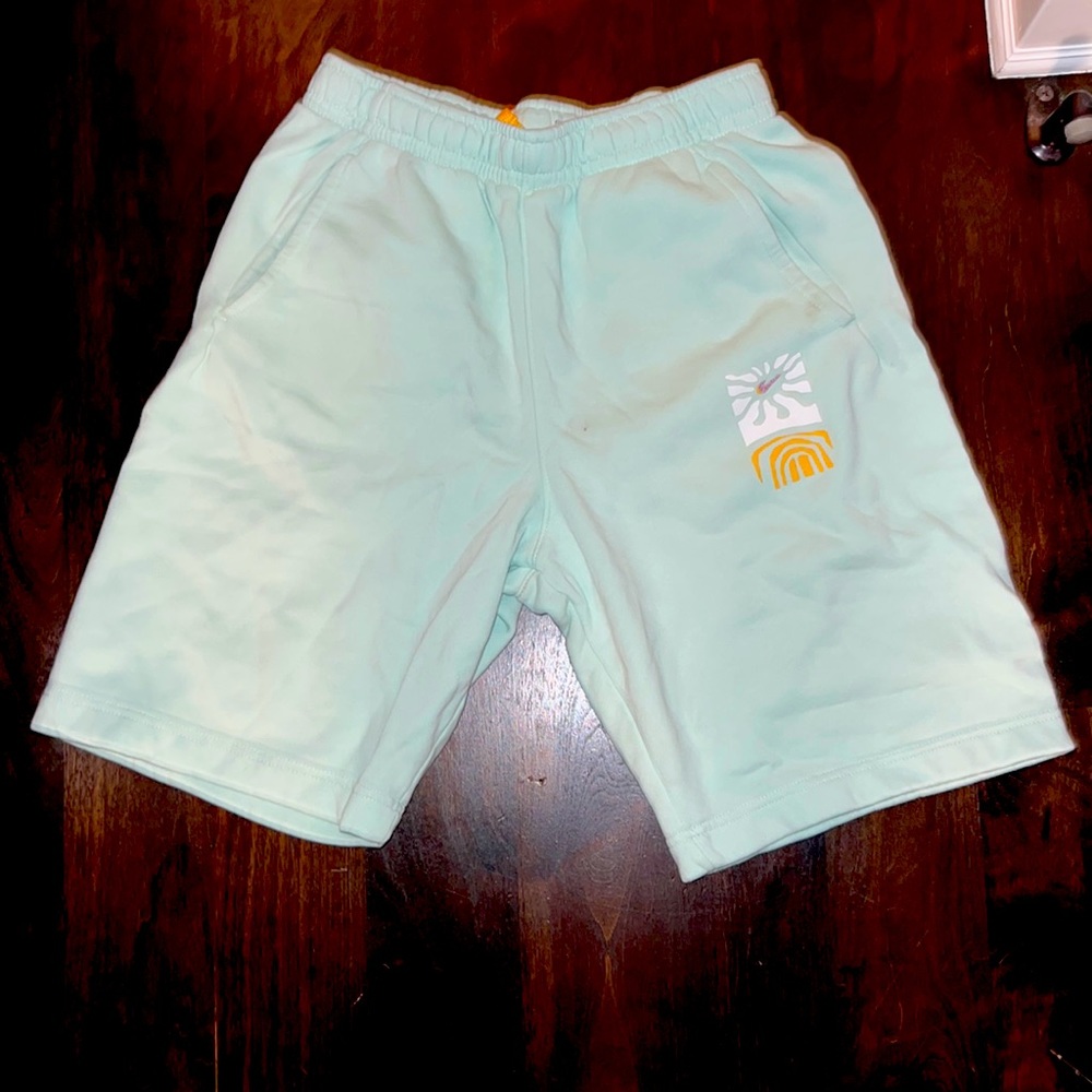 NIKE Club Spring Break Fleece Men Shorts Color Mint Green DR9823-379